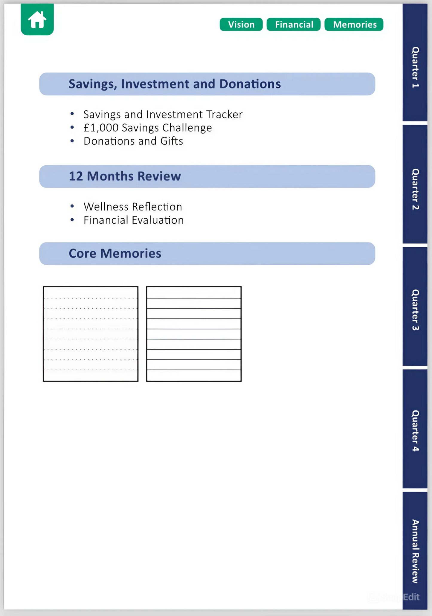 Digital Planner for Success