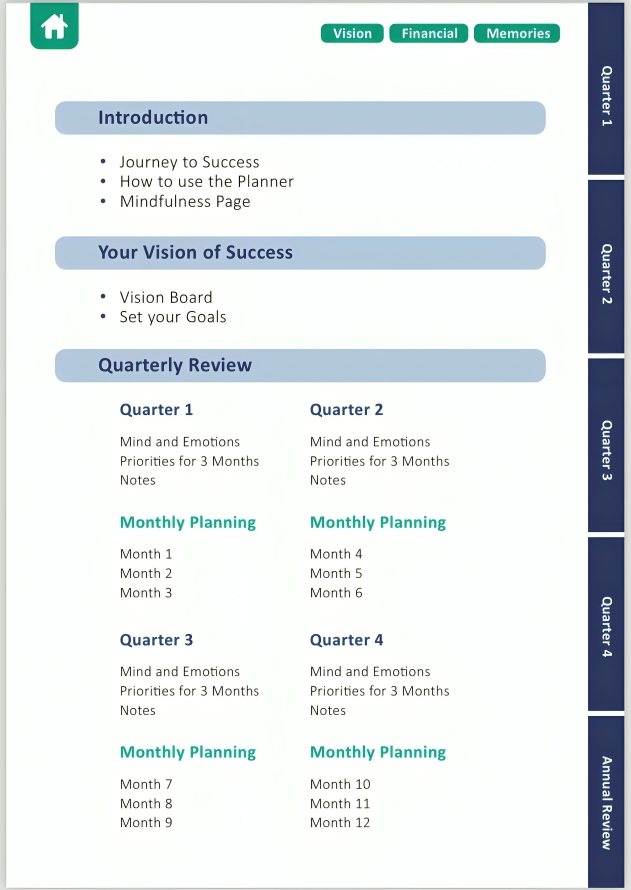 Digital Planner for Success
