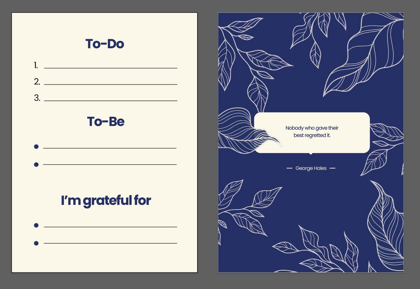 Digital Motivational To-Do Cards