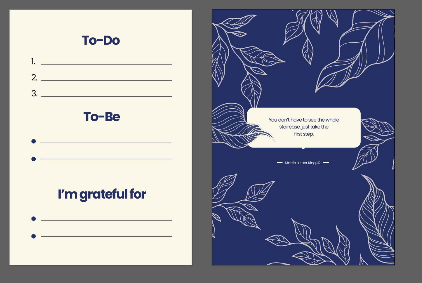 Digital Motivational To-Do Cards